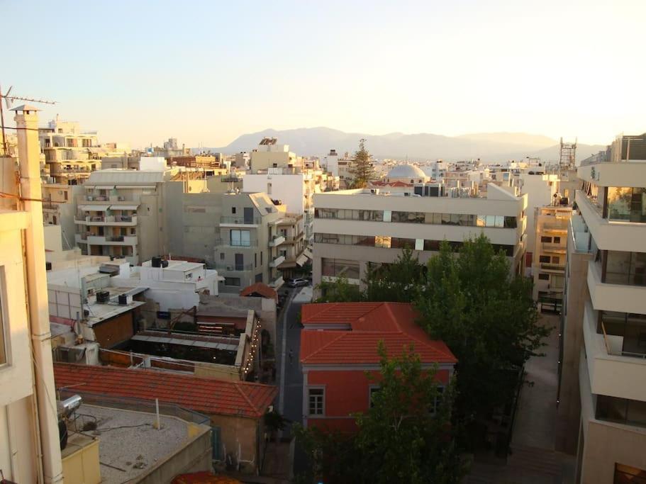 Centre Penthouse With Seaview Apartment Heraklion Exterior foto